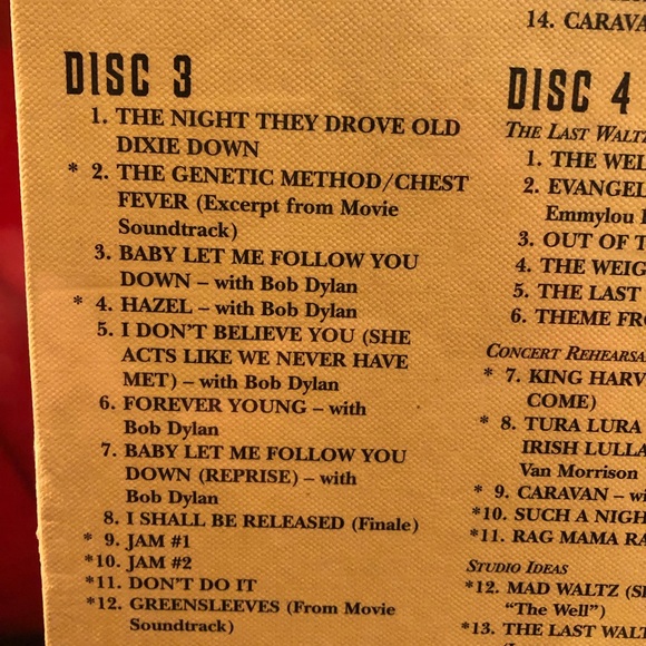 The Last Waltz (4 CDs) with book - Picture 7 of 10